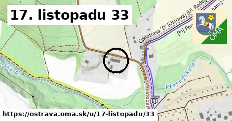 17. listopadu 33, Ostrava