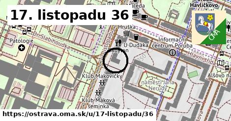 17. listopadu 36, Ostrava