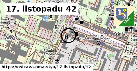 17. listopadu 42, Ostrava