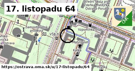 17. listopadu 64, Ostrava