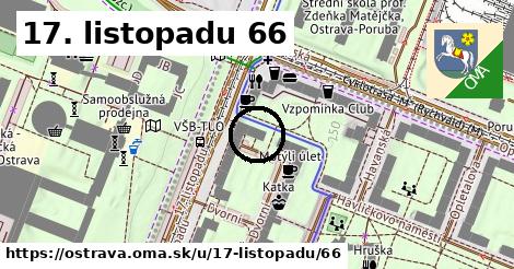 17. listopadu 66, Ostrava