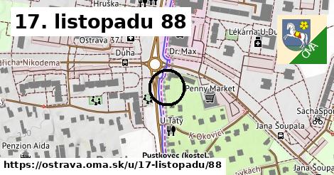 17. listopadu 88, Ostrava