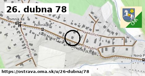 26. dubna 78, Ostrava