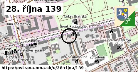 28. října 139, Ostrava