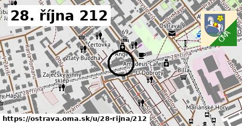 28. října 212, Ostrava