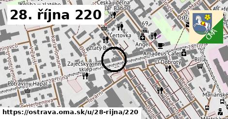 28. října 220, Ostrava