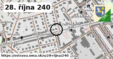 28. října 240, Ostrava