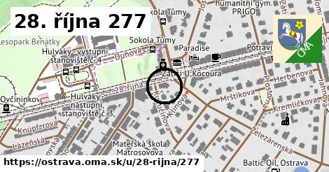 28. října 277, Ostrava