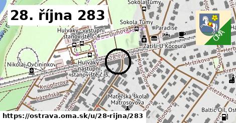 28. října 283, Ostrava