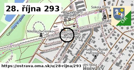 28. října 293, Ostrava