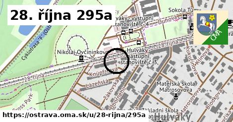 28. října 295a, Ostrava