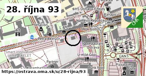 28. října 93, Ostrava