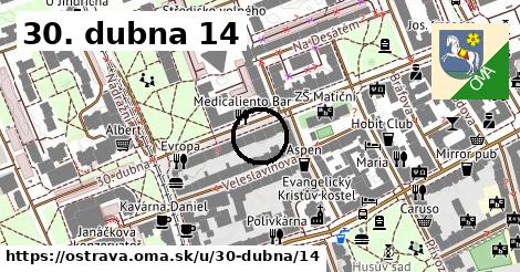 30. dubna 14, Ostrava