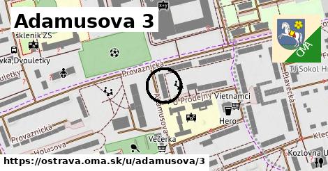 Adamusova 3, Ostrava