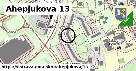 Ahepjukova 13, Ostrava