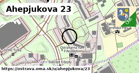 Ahepjukova 23, Ostrava