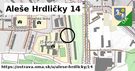 Aleše Hrdličky 14, Ostrava