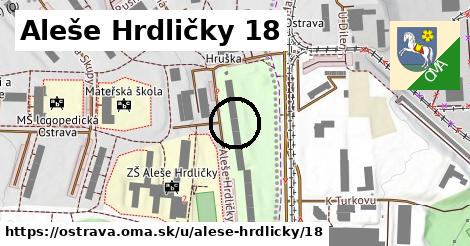 Aleše Hrdličky 18, Ostrava