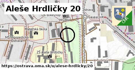 Aleše Hrdličky 20, Ostrava