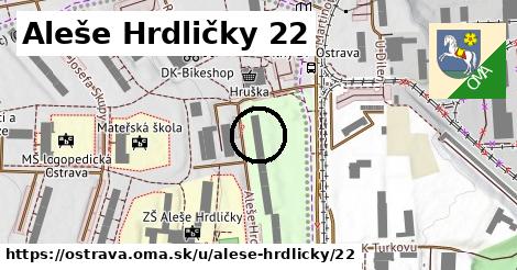 Aleše Hrdličky 22, Ostrava