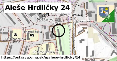 Aleše Hrdličky 24, Ostrava