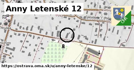 Anny Letenské 12, Ostrava