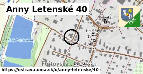 Anny Letenské 40, Ostrava