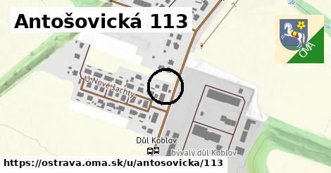 Antošovická 113, Ostrava