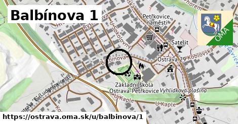 Balbínova 1, Ostrava