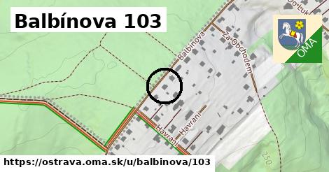 Balbínova 103, Ostrava