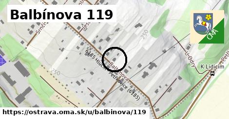 Balbínova 119, Ostrava