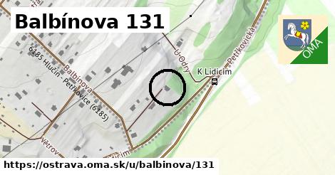 Balbínova 131, Ostrava