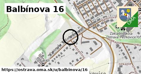 Balbínova 16, Ostrava