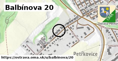 Balbínova 20, Ostrava