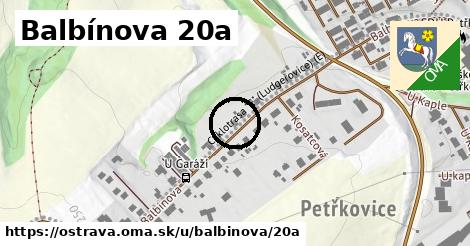 Balbínova 20a, Ostrava