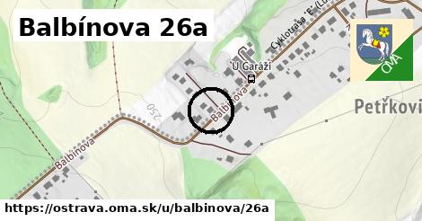 Balbínova 26a, Ostrava