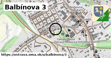 Balbínova 3, Ostrava