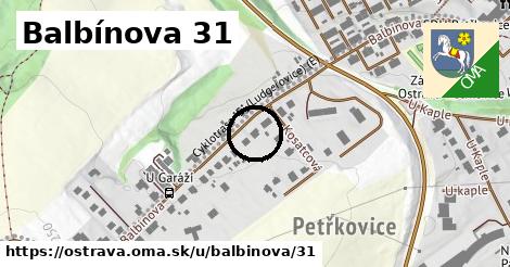 Balbínova 31, Ostrava