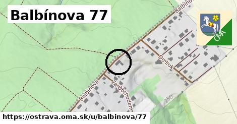 Balbínova 77, Ostrava