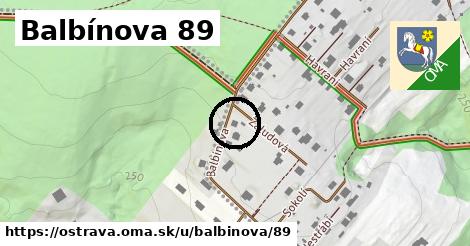 Balbínova 89, Ostrava