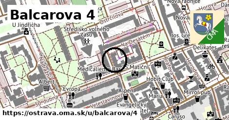 Balcarova 4, Ostrava