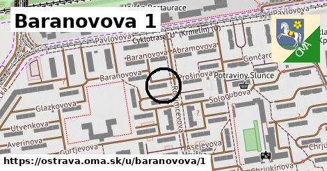 Baranovova 1, Ostrava