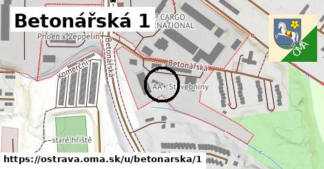 Betonářská 1, Ostrava