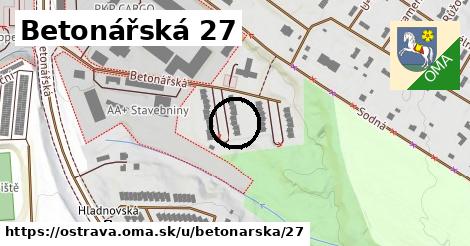Betonářská 27, Ostrava