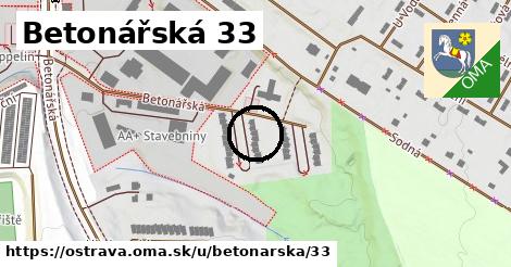 Betonářská 33, Ostrava