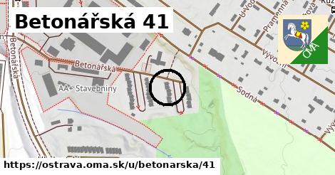 Betonářská 41, Ostrava