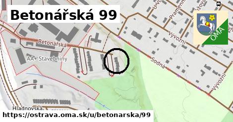 Betonářská 99, Ostrava