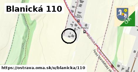 Blanická 110, Ostrava