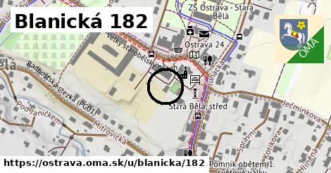 Blanická 182, Ostrava