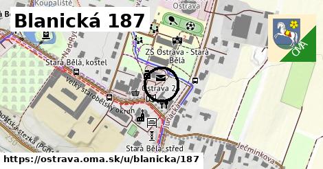 Blanická 187, Ostrava